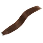 MrsHair Seamless Skin Weft Tape In Human Hair Extensions Dark Brown Color 4# (20PCS/40PCS)