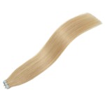 MrsHair Remy Human Hair Extensions Skin Weft Gold Blonde Color 16# (20PCS/40PCS)